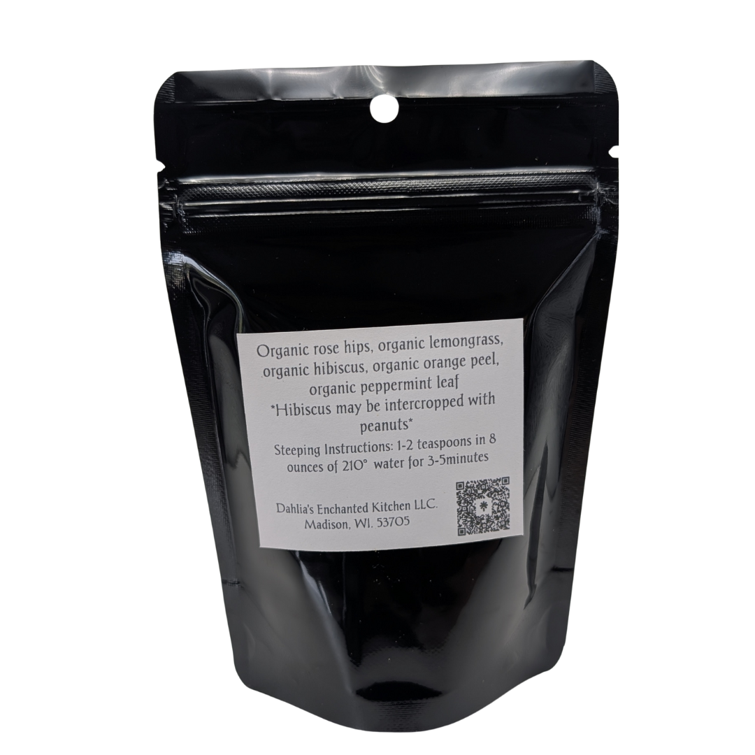 Dahlia's Enchanted Kitchen - Wholesale Loose Tea - Scorpio - Star Sign Loose Leaf Tea3