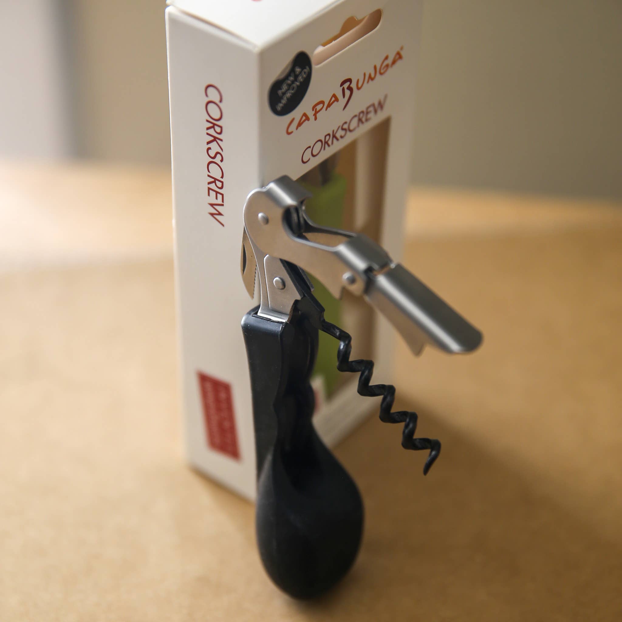 CapaBunga® - Wholesale Bottle/Wine Opener - Ergonomic Silicone Handled Corkscrew | Wine Opener4