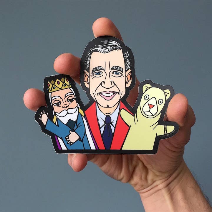 Sprouted Scribbles - Wholesale Sticker - Fred Rogers Sticker - Cute Childhood6