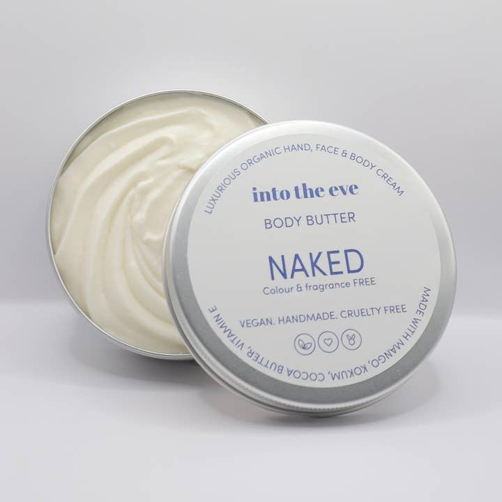 Naked body butter for wholesale by Into the Eve
