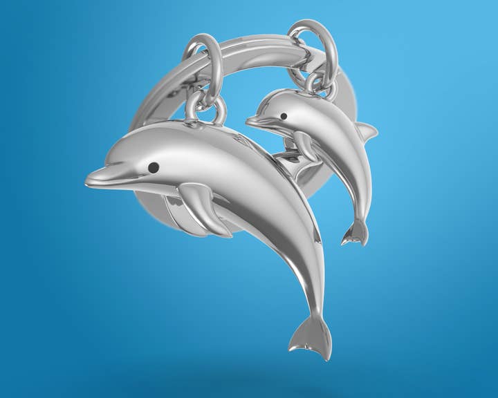 Anew International Corp. - Wholesale Keychain - Unisex - DOLPHIN MOM & BABY0