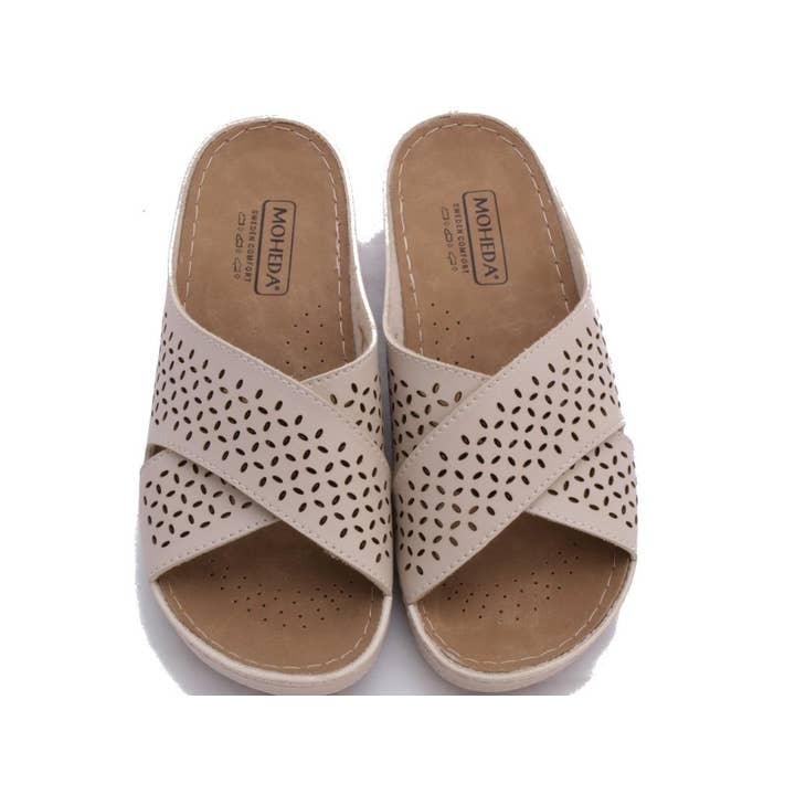 Moheda - Wholesale Sandals - Women's - SIRI Beige - New4