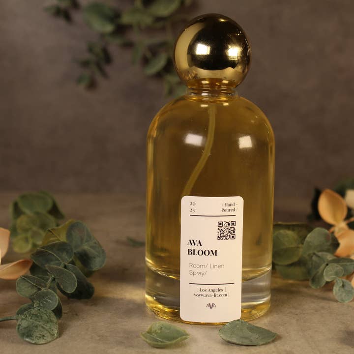 AVA BLOOM Room/Linen Spray for wholesale by Ava Lit Candles