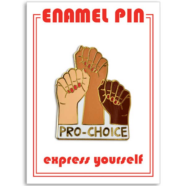 THE FOUND - Wholesale Lapel Pin/Button - Pro-Choice Hands Pin