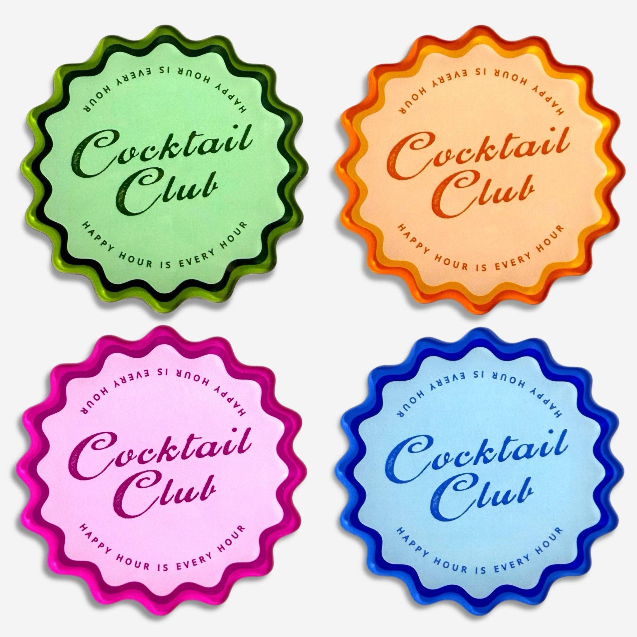 MadHouse – Großhandel Untersetzer – Cocktail-Club-Untersetzer-Set1