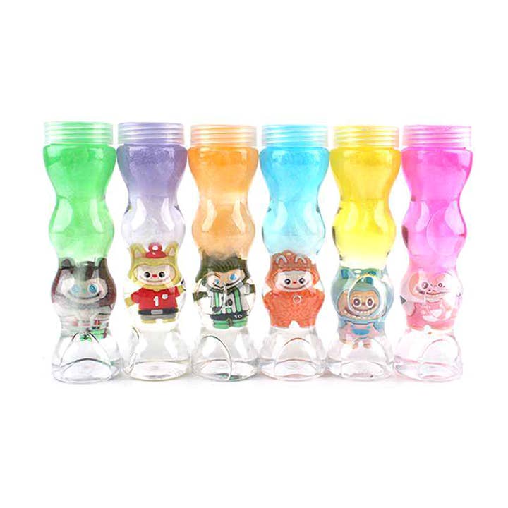 Sensibling Corp. - Wholesale Putty/Slime - Kids - 12PCS - Labubu Monster Bunny Crystal Mud Slime Toys4