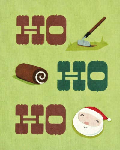 Good Paper – wholesale Christmas card – Ho Ho Ho0