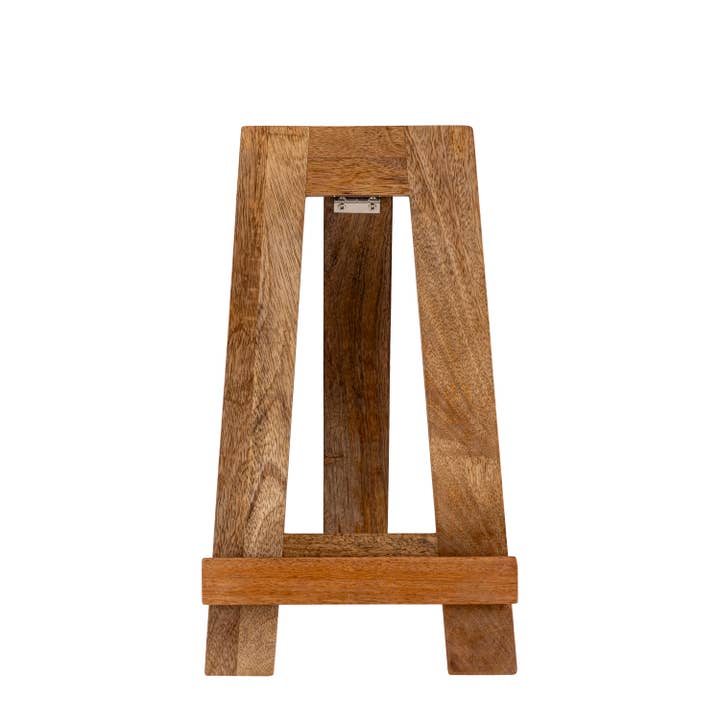 Light Natural Brown Large Wooden Easel Large for wholesale on Faire