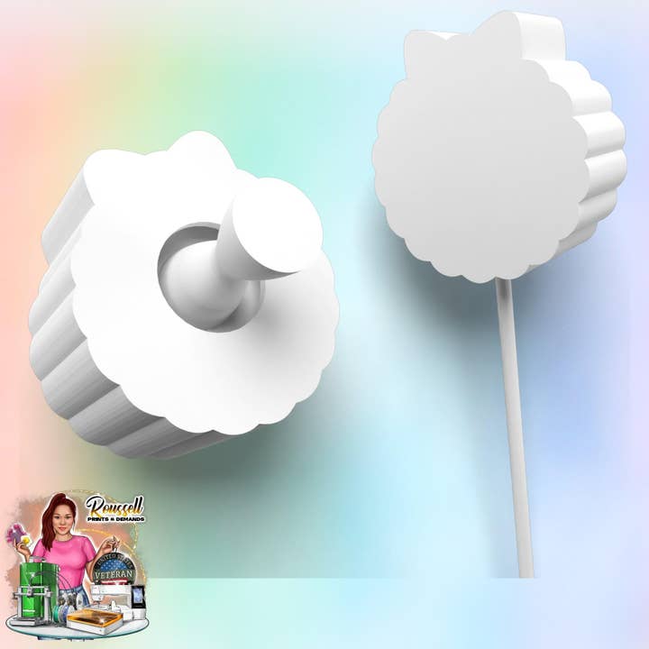 Molde de Bolo Temático de Natal impresso em 3D por atacado de Roussell Prints and Demand LLC