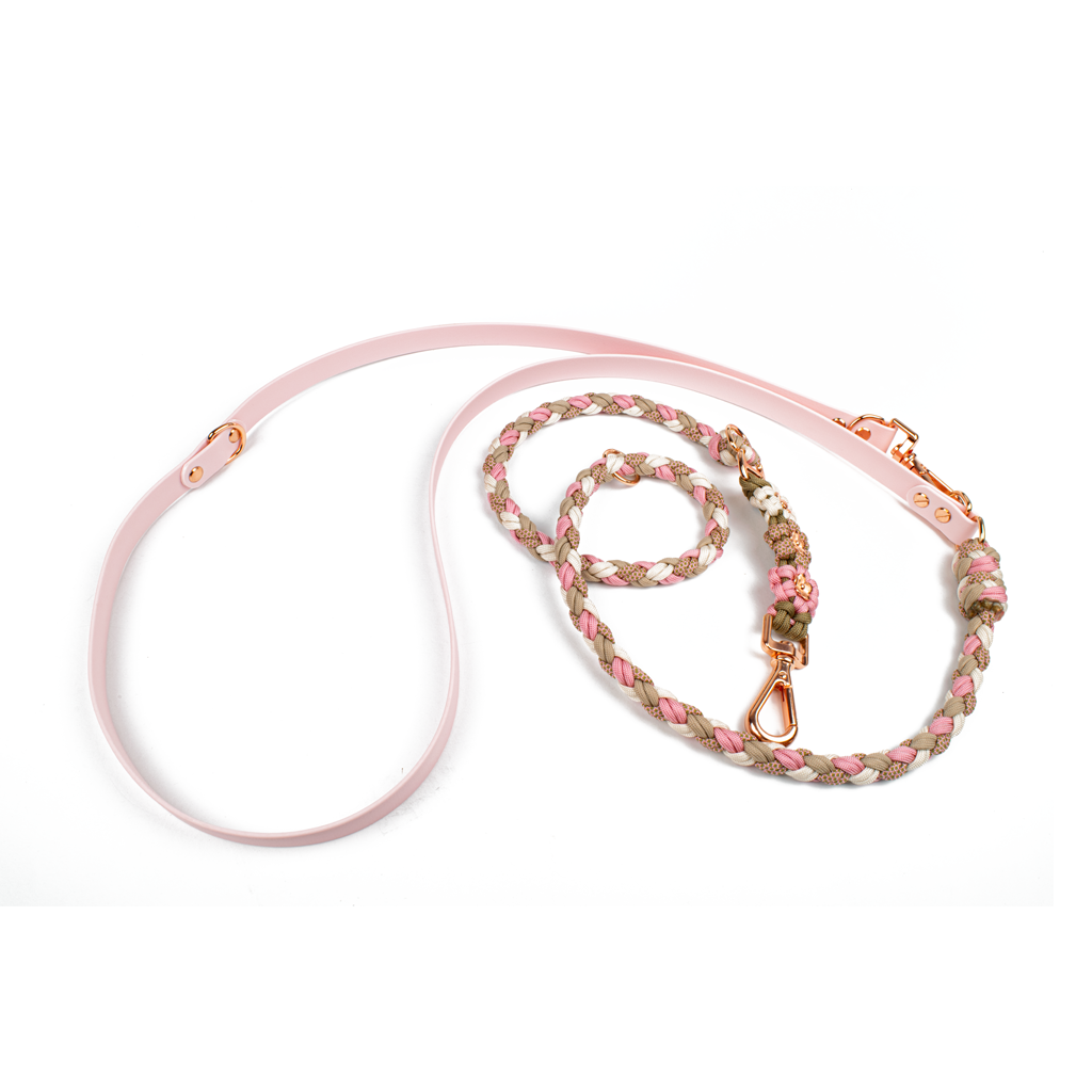 Tierluxe - Wholesale Pet Leash - Dog - Dog leash Tierluxe flowers Biothane paracord6