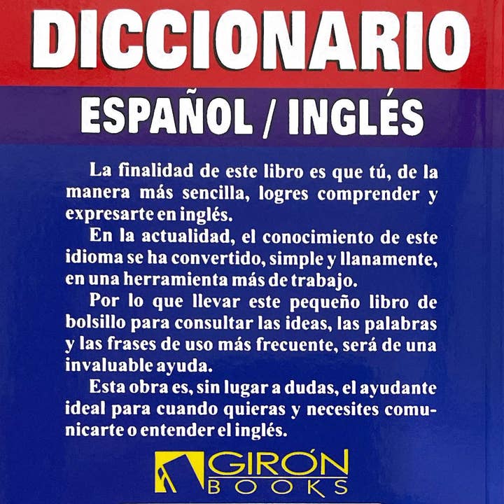Giron Spanish Books - Wholesale Reference - Diccionario/ Dictionary: Espanol/Ingles(Mejor ayudante)1