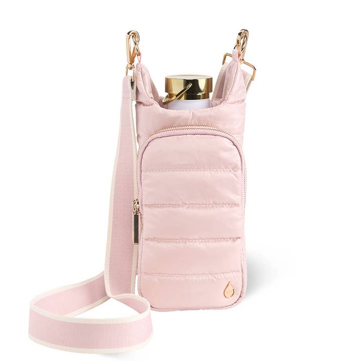 Blush HydroBag® with Blush and Ivory Striped Strap for wholesale by WanderFull