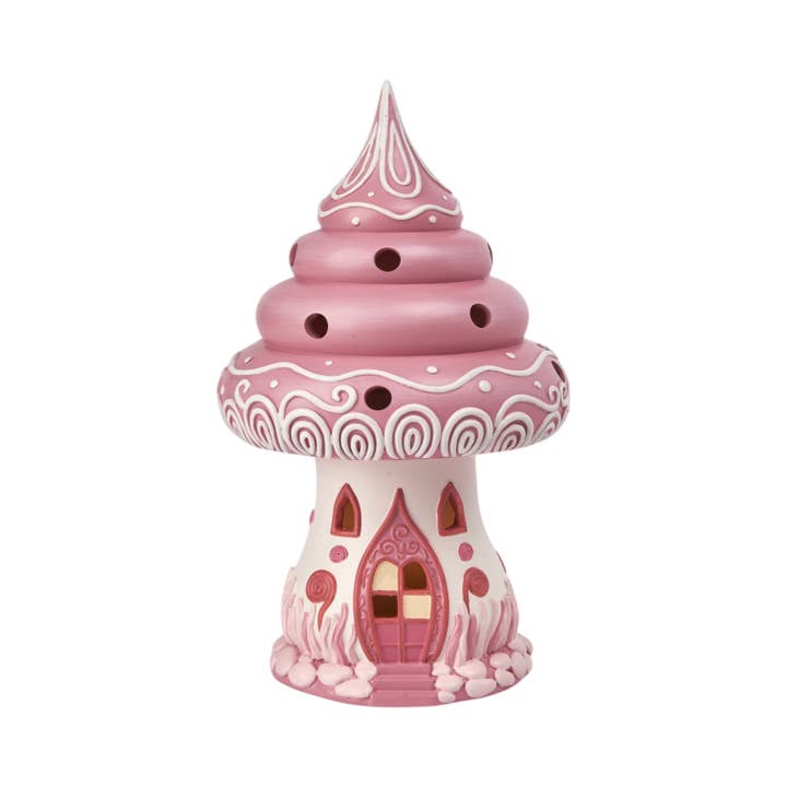 Casa de Caramelos Rosa LED de 9 pulgadas para venta al por mayor de December Diamonds