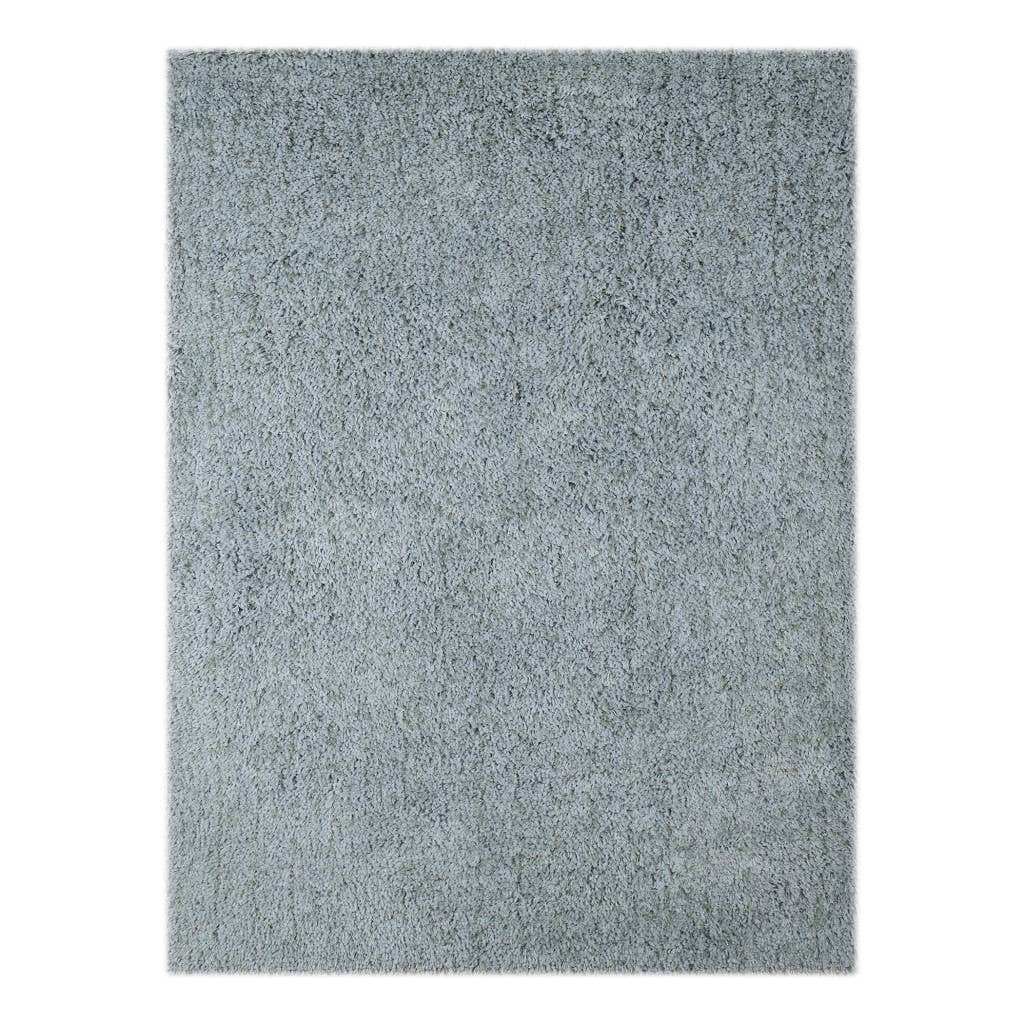 HomeRoots - Wholesale Area Rug - 2' X 3' Sky Blue Shag Area Rug0