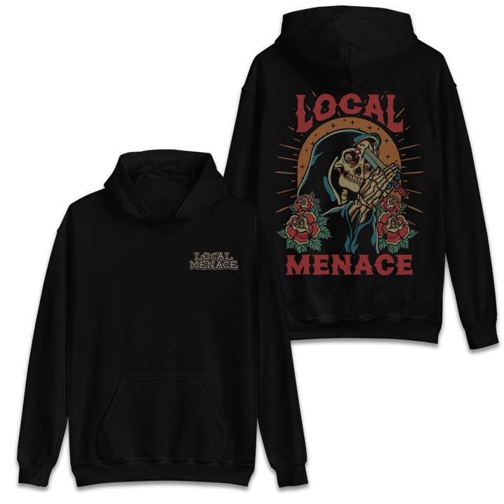 Sweat à capuche Mother Menace pour la vente par Local Menace
