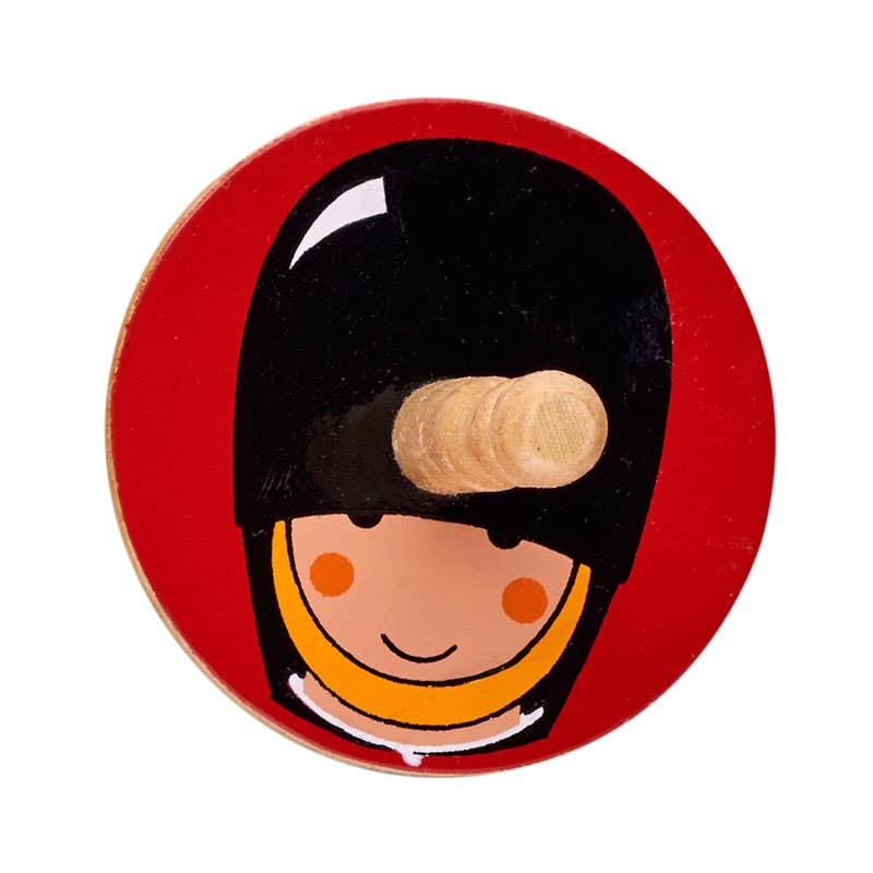 Lanka Kade (UK) Ltd – wholesale Toy set – Kids – UK ONLY Red guardsman spinning top