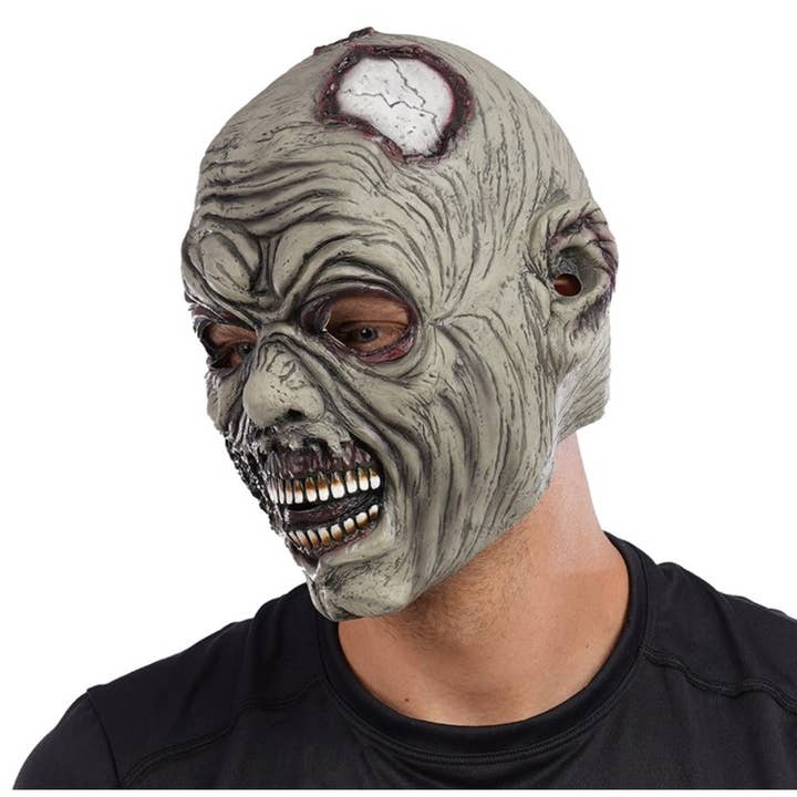 Stylex Party - Wholesale Costume - Men's - Zombie Latex Halloween Mask Walker Fancy Dress Costume1