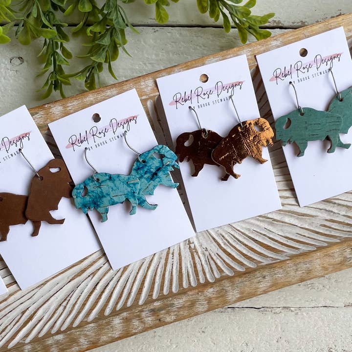 Bison dingler for engroshandel hos Rebel Rose Designs by Brook