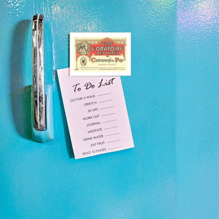 Found Image Press – wholesale Magnet – Magnet BV-130 Elegant fransk vinetikett