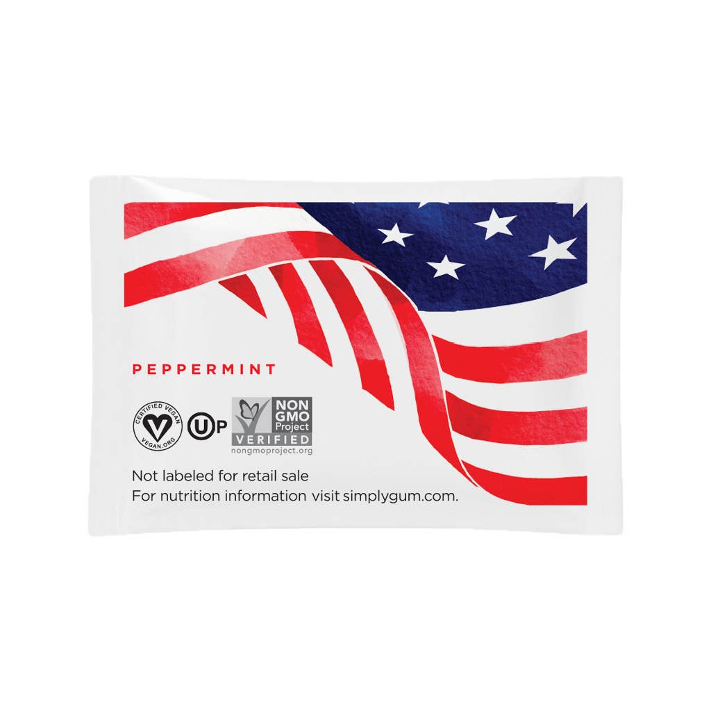 Simply Gum - Wholesale Mints - Simply Individually Wrapped Mints - USA Flag3