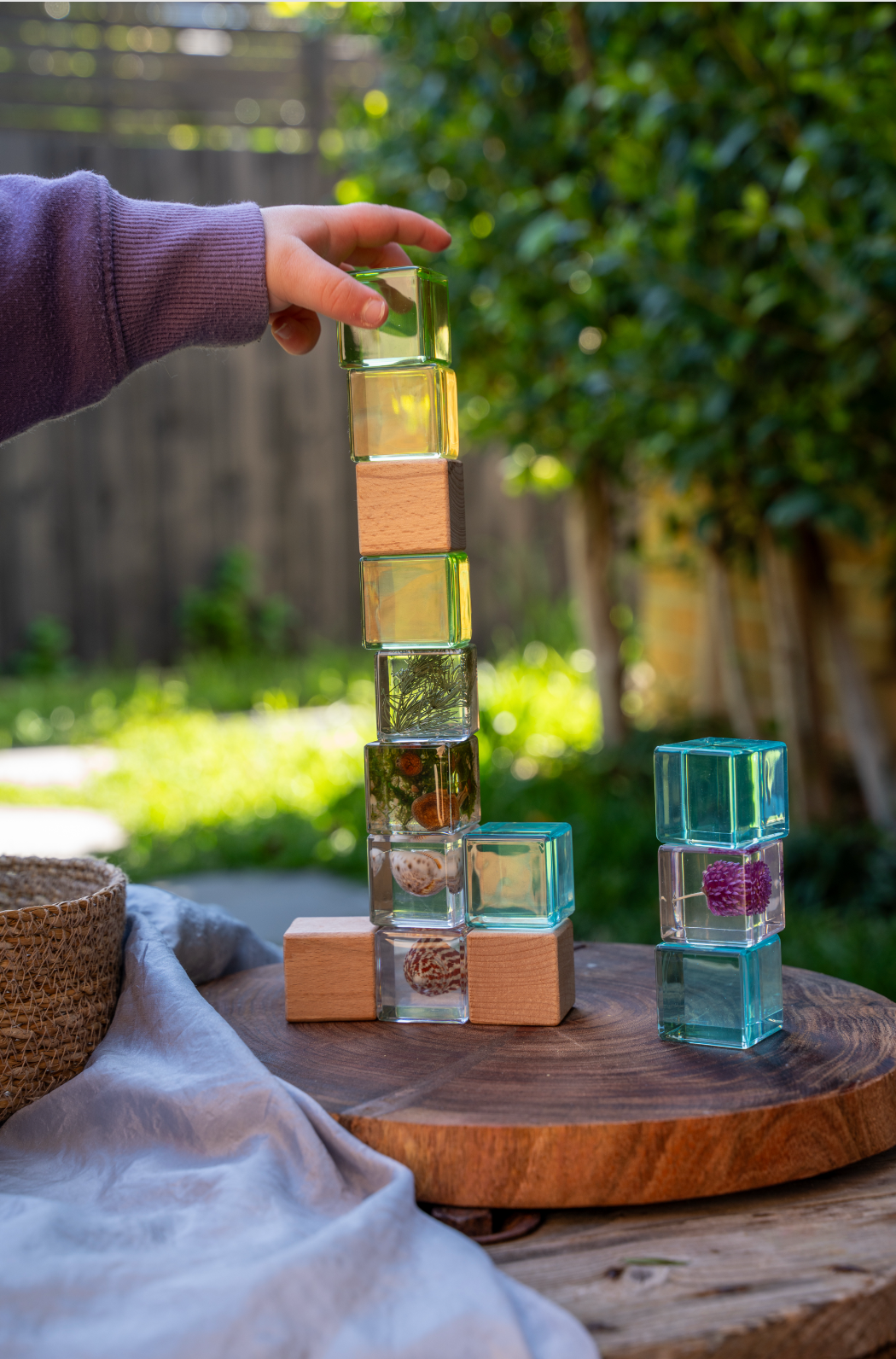 Our Earth Life - Wholesale Decorative tabletop object - Trio of Flora Specimens2