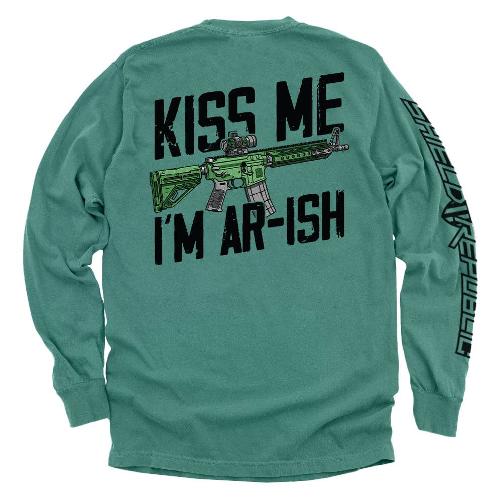 Shield Republic - Wholesale Screen Printed T-Shirt - Men's - Kiss Me I'm AR-ish7