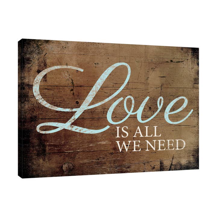 Love We Need Gallery verpakt canvas voor wholesale door Jaxson Rea
