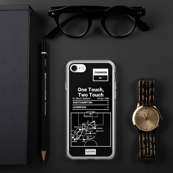 Southampton Greatest Goals iPhone Case: One Touch, Two Touch (1982) for wholesale by Playbook Products