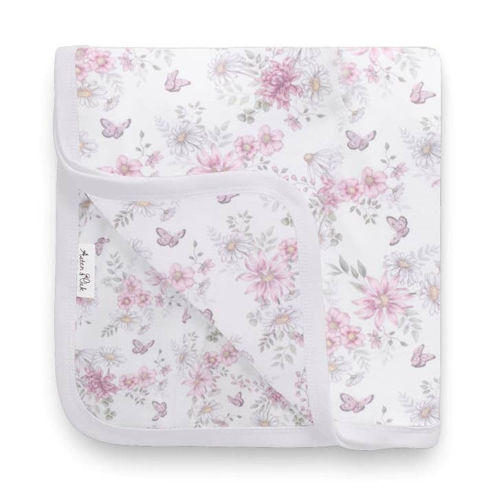 Daisy Floral Baby Wrap for wholesale by Aster & Oak