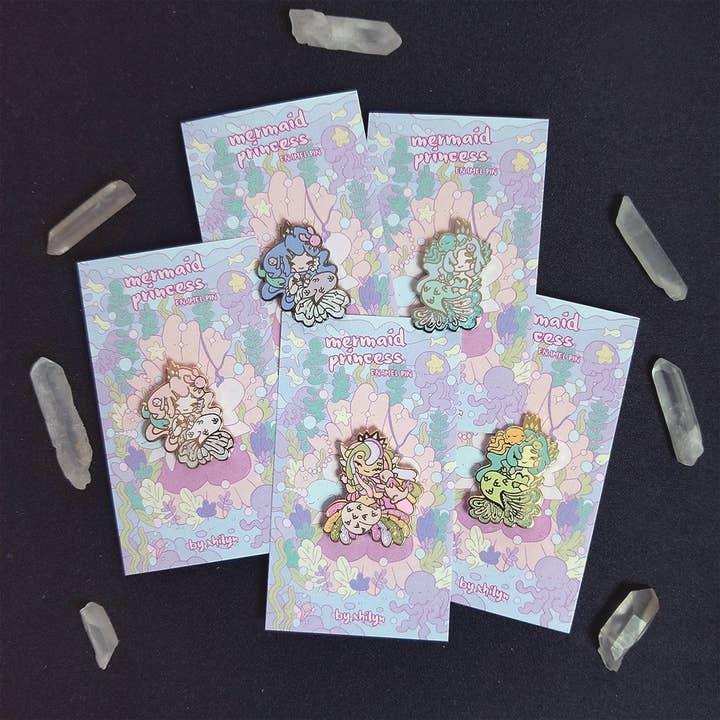 Xhilyn - Wholesale Sticker - Mermaid Princesses Sticker ~ Last chance3