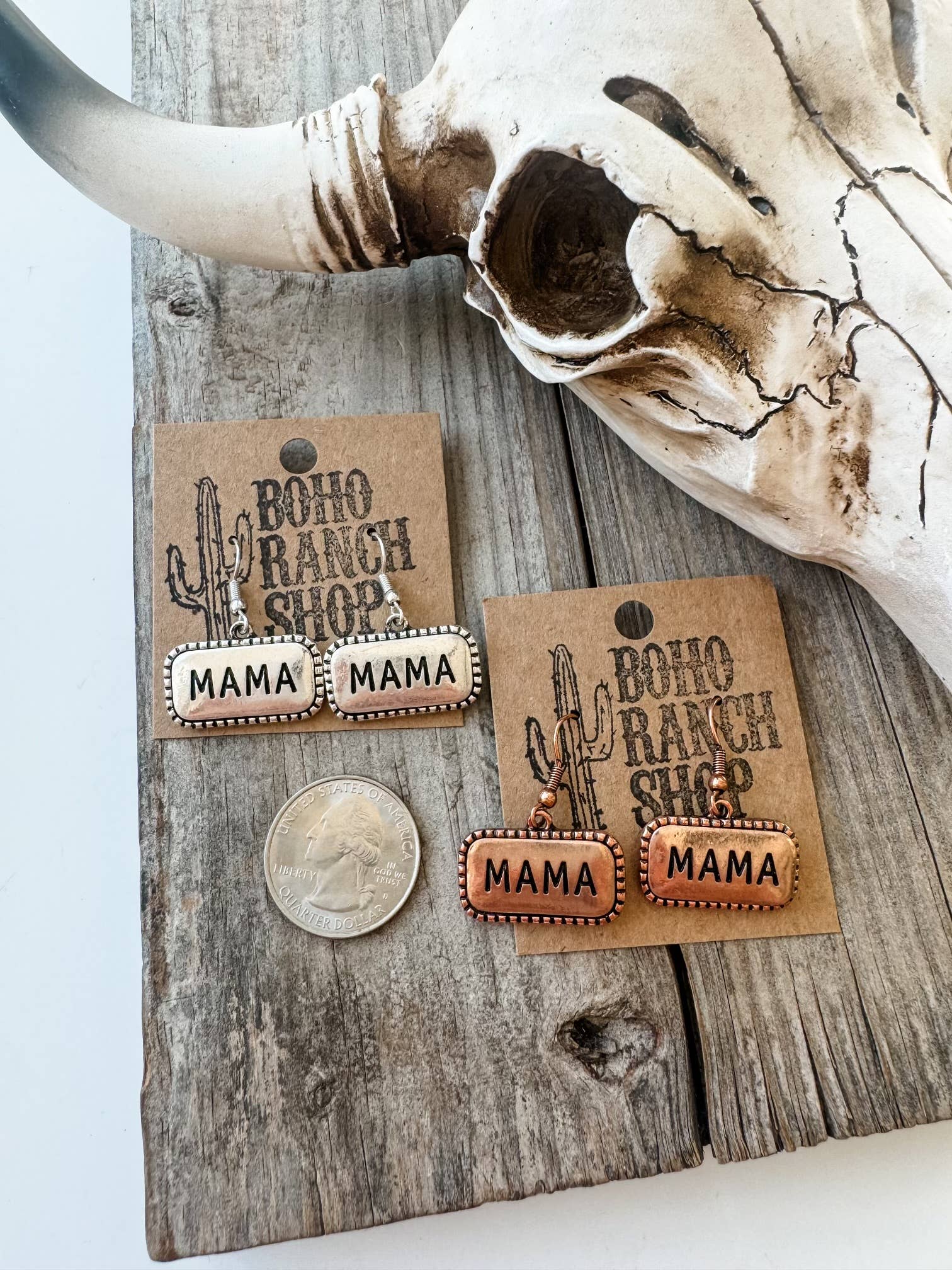 Boho Ranch Shop - Wholesale Dangle Earrings - Western Mama Dangle Earrings2