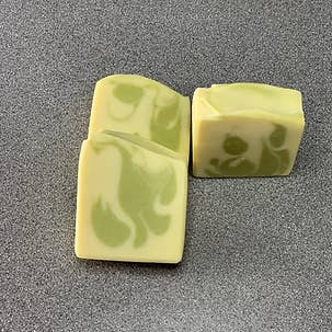 Creamy Lemongrass Bar Soap for wholesale by Thelmahhandcraft