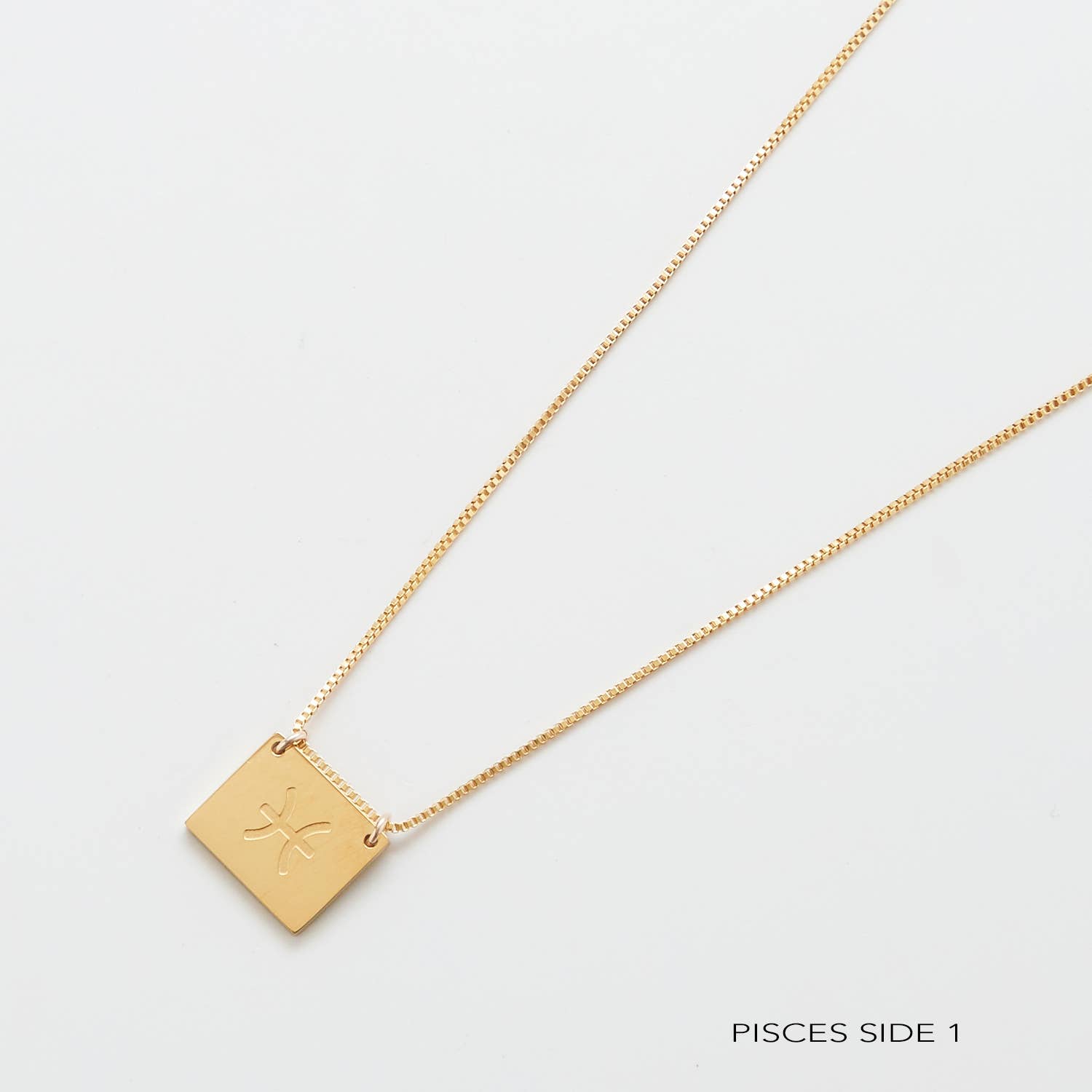 Admiral Row Jewelry - Wholesale Pendant/Charm Necklace - Zodiac Double-Sided Astrology Gold Filled Necklace - Personalization Jewelry15