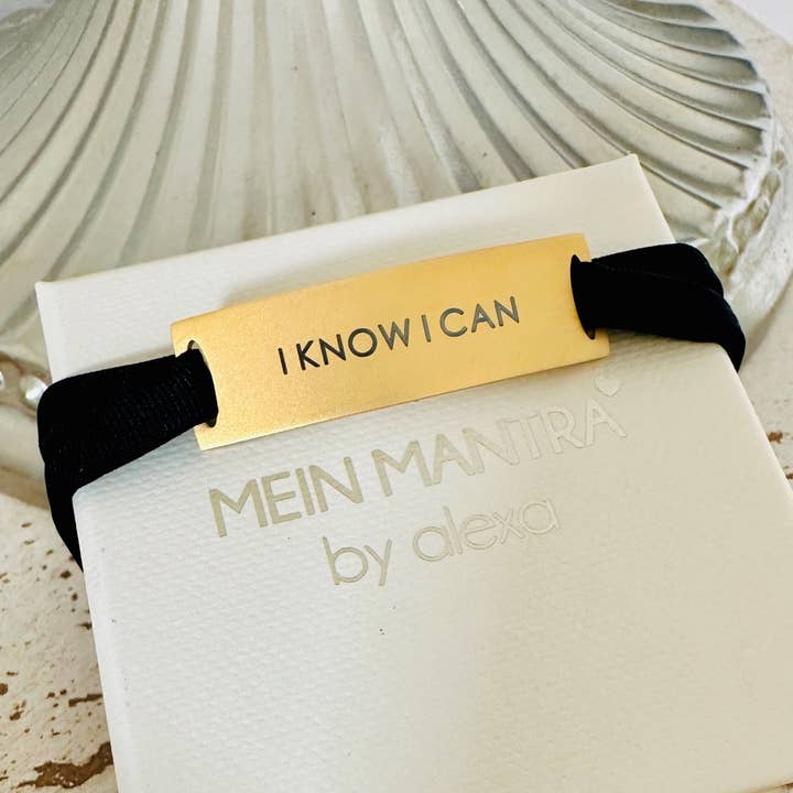 Feel Free Brassard - JE SAIS QUE JE PEUX pour la vente par Mein Mantra