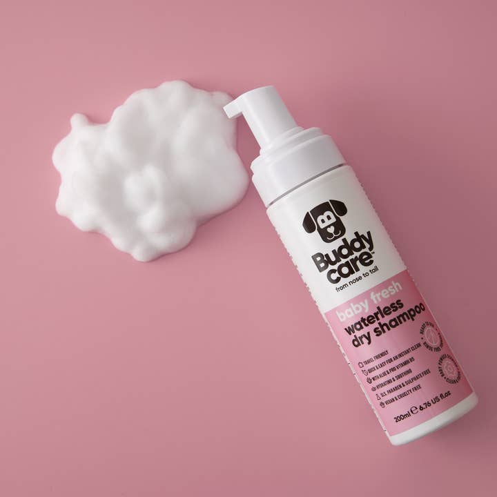Waterless Dog Shampoo - Baby Fresh - 6.76 fl oz for wholesale by Buddycare