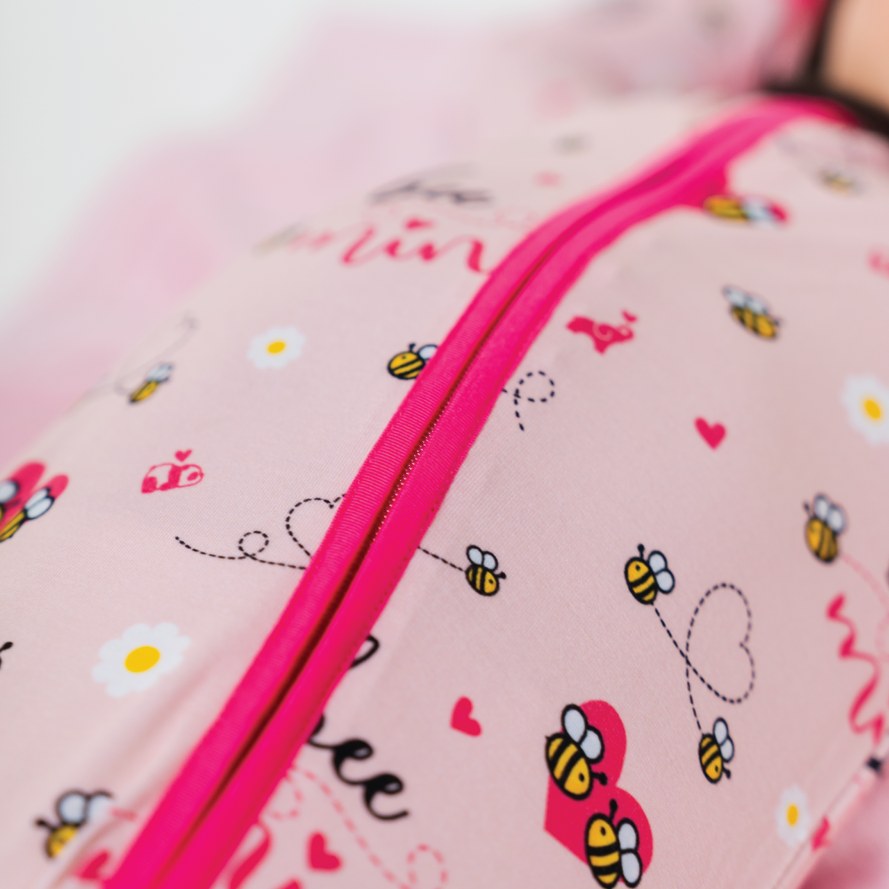 Bam & Stitch - Wholesale Sleepsuit - Baby - Bee Mine Convertible3
