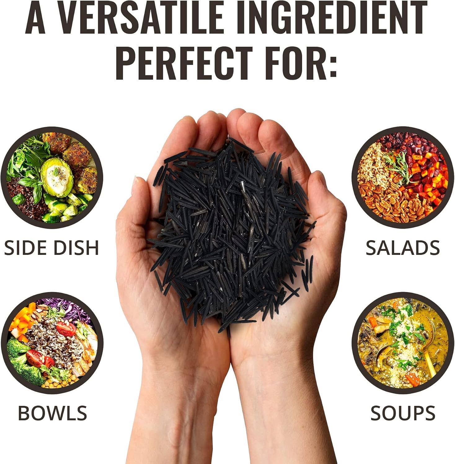 Floating Leaf Fine Foods - Wholesale Rice - Floating Leaf Organic Prairie Wild Rice in Minutes NON GMO3