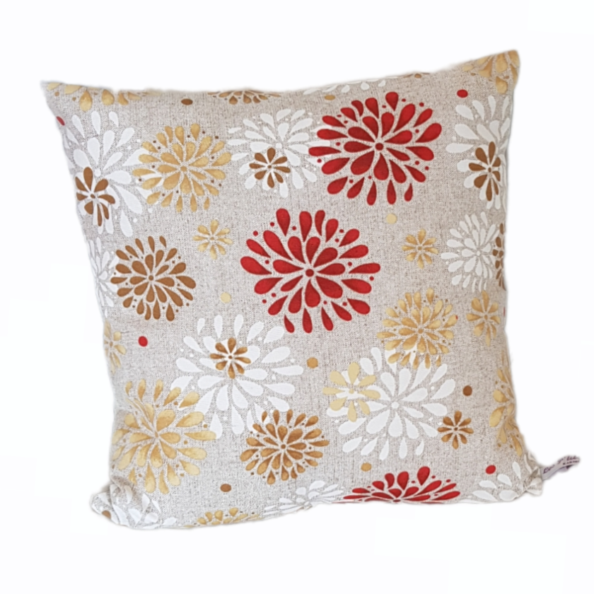 Les P'tits Coussins – wholesale Dekorativ kudde – Dekorativ kudde med rosetter och blommor4