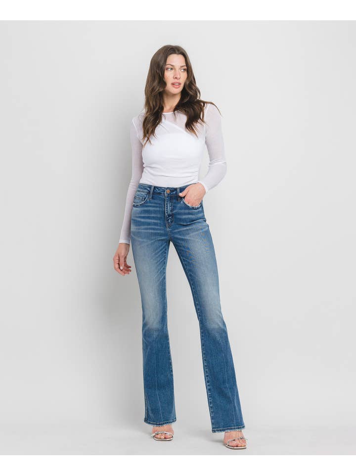 ERR FREE HIGH RISE FULL LENGTH BOOTCUT JEANS F5099 for wholesale on Faire2