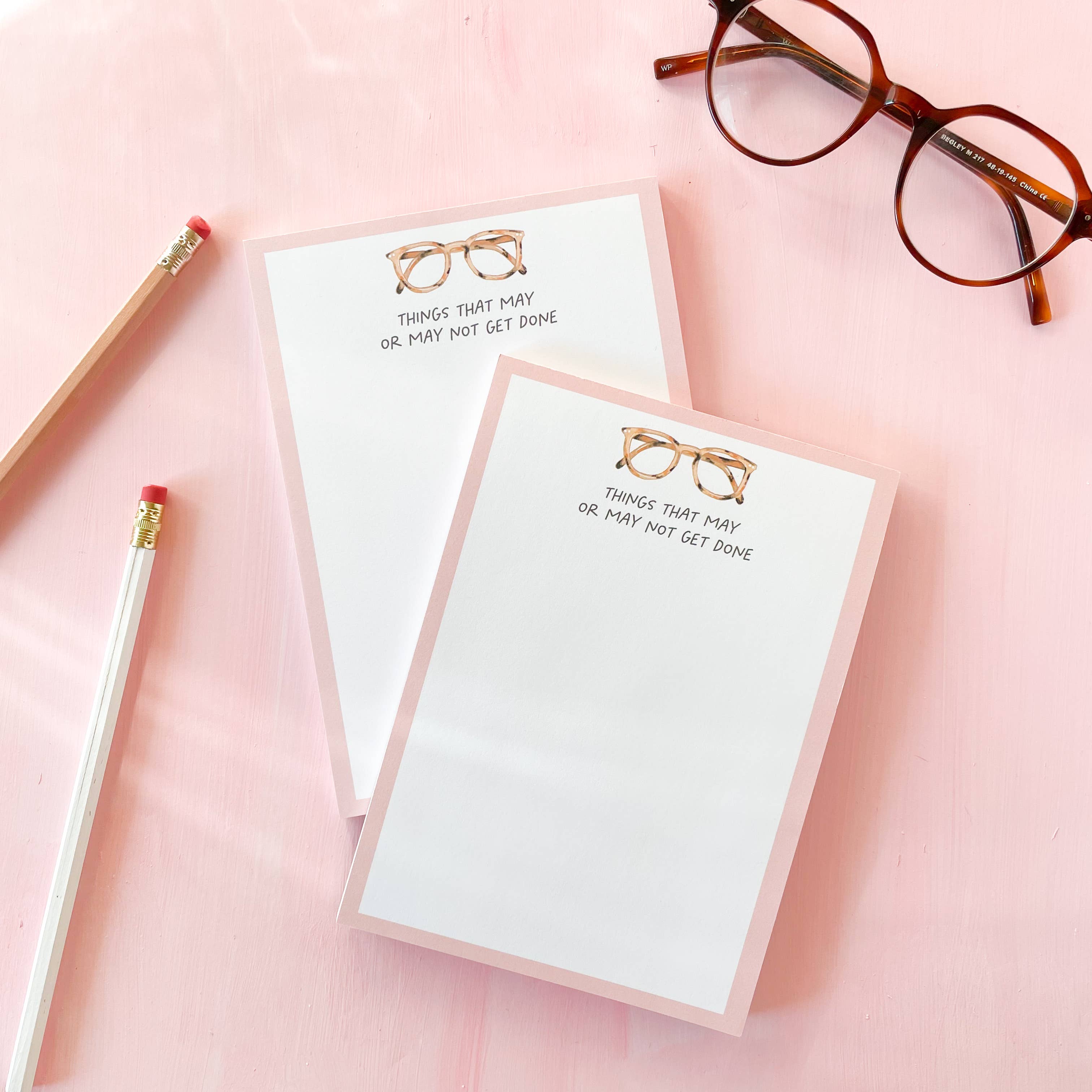 Isabella MG – Großhandel Notizblöcke – May or May Not Brillen-Notizblock | Lustiger Schreibtischnotizblock1