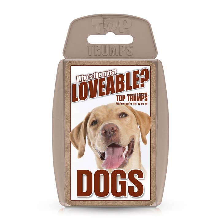 Dogs Top Trumps Card Game for wholesale by Top Trumps USA, Inc.