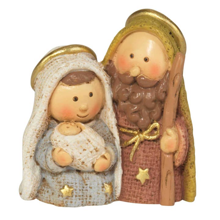 1 PIECE HOLY FAMILY 1.25"H for wholesale by Cottage Garden