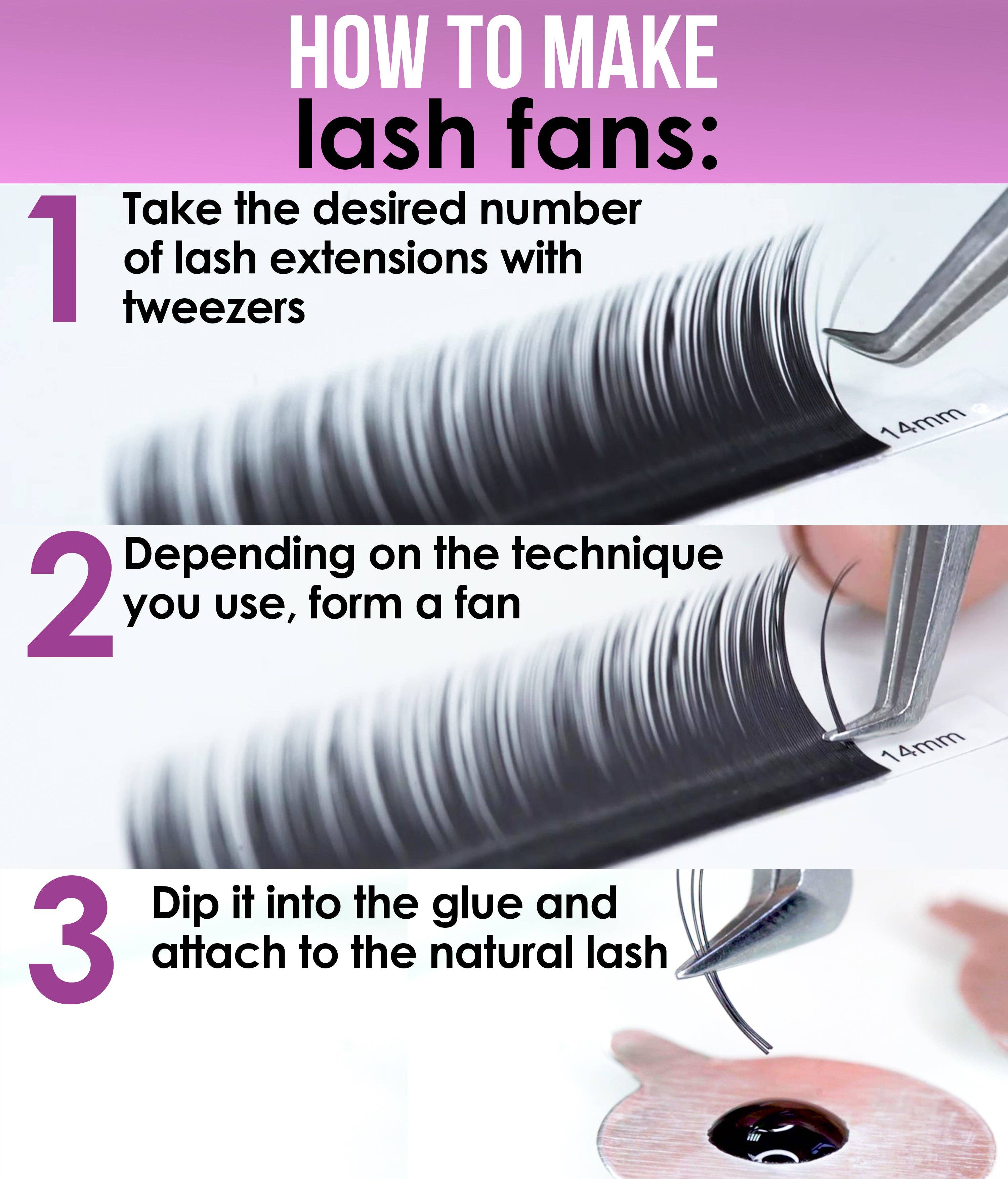 Stacy Lash - Wholesale False/Fake Eyelashes - 20 Rows - Mink Eyelash Extensions C Curl4