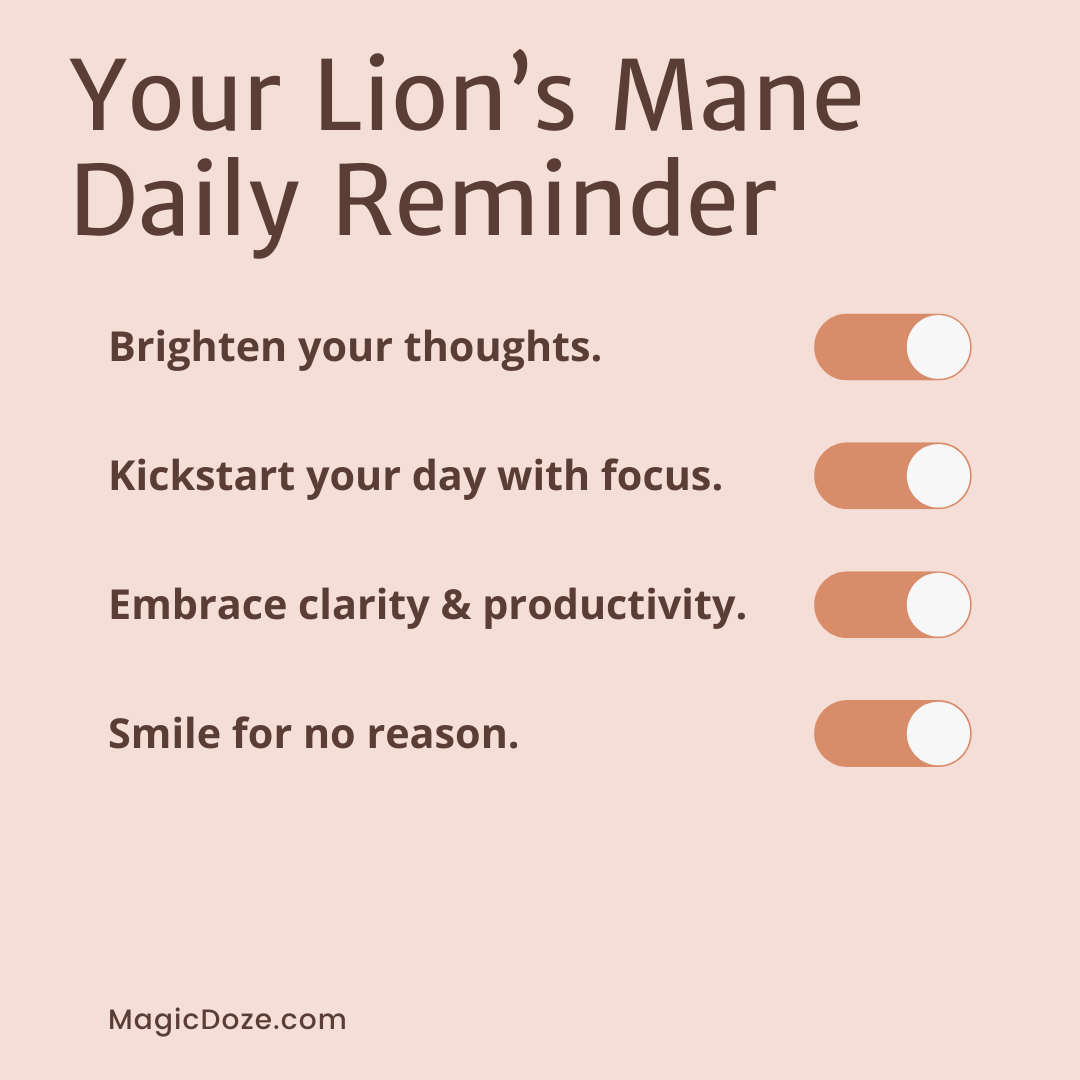 Magic Doze - Wholesale Oral Supplement/Vitamin - Lion's Mane Gummies (Cherry Tart) - Brain Food by Magic Doze™3