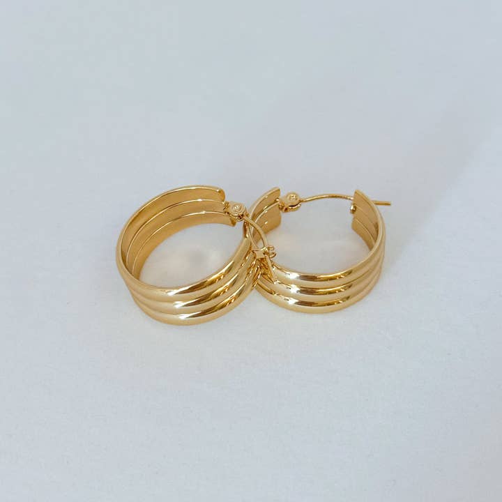 Mara Hoop-örhängen för wholesale av LE Sensor