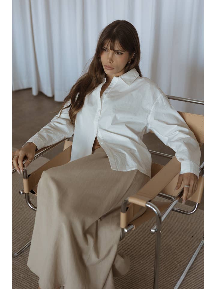 MOD REF - Wholesale Button Down Shirt - Women's - The Ema Top | Collared Button-Down Top28