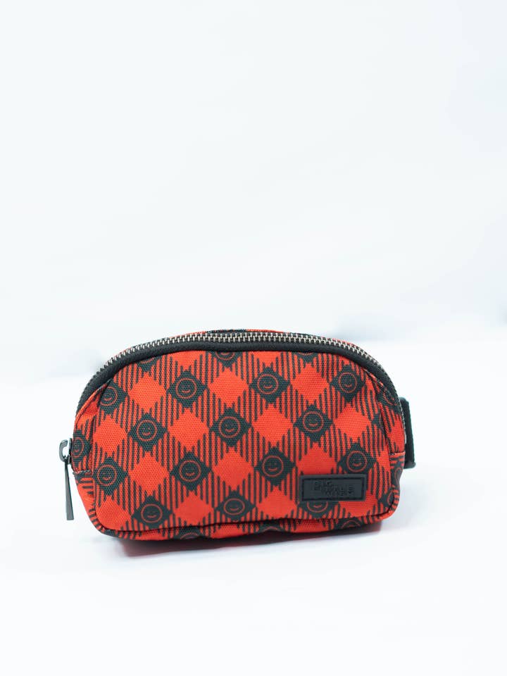 The Camp Bag - Buffalo Plaid Kids Fanny Bag for wholesale by Big Little Wish