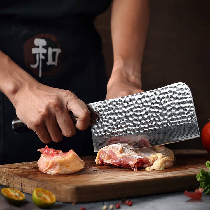 Xinzuo - Vendita all'ingrosso Coltelli da cucina/multiuso - Tritatutto per ossa B1Z da 6,5 pollici2