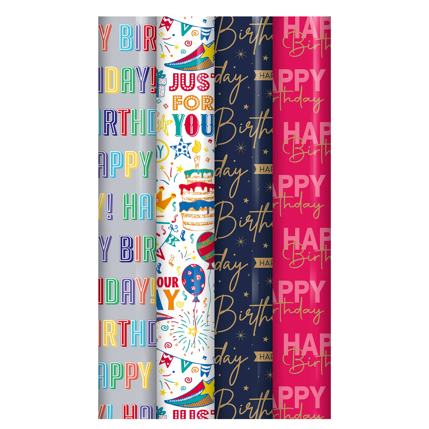 Joe Davies - Wholesale Wrapping Paper Roll - Happy Birthday Giftwrap 3m1