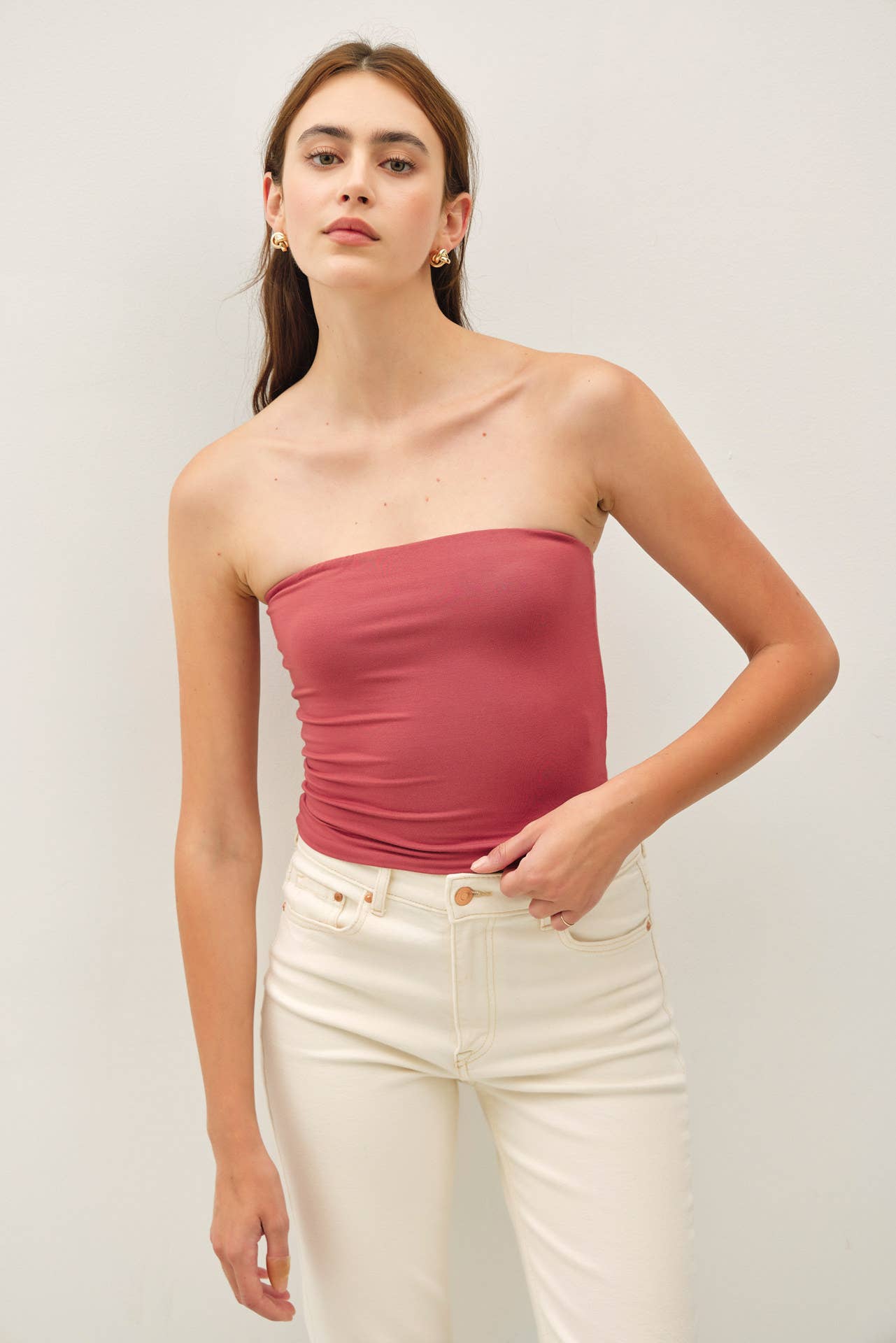 Be Cool - Wholesale Lounge Top - Women's - NEW COLOR [SOFT CORE] BASIC BANDEAU TOP10